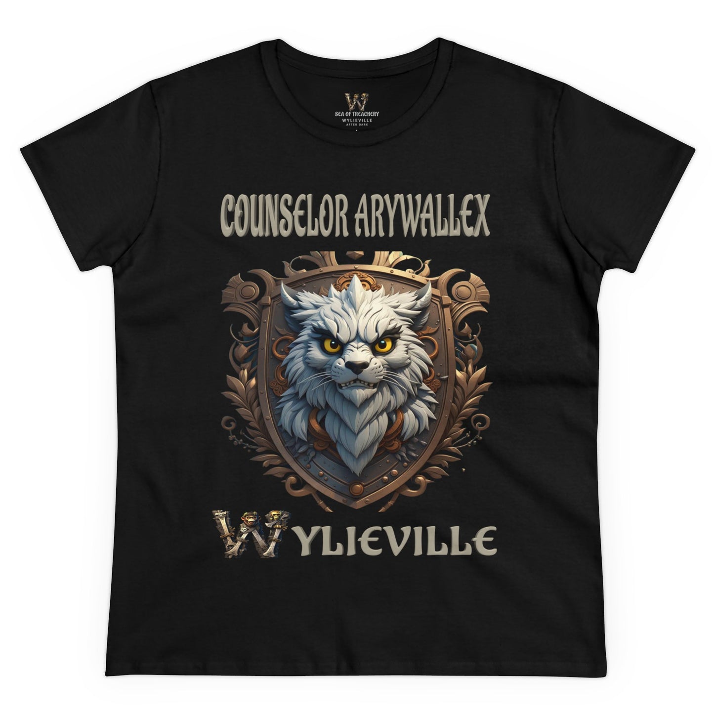 Wylieville After Dark: Counselor Arywallex Midweight Cotton Tee