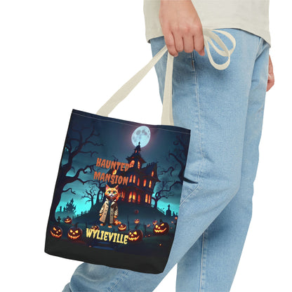 Wylieville: Haunted Mansion Tote Bag