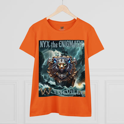 Wylieville After Dark: Nyx the Enigmatic Cove Midweight Cotton Tee