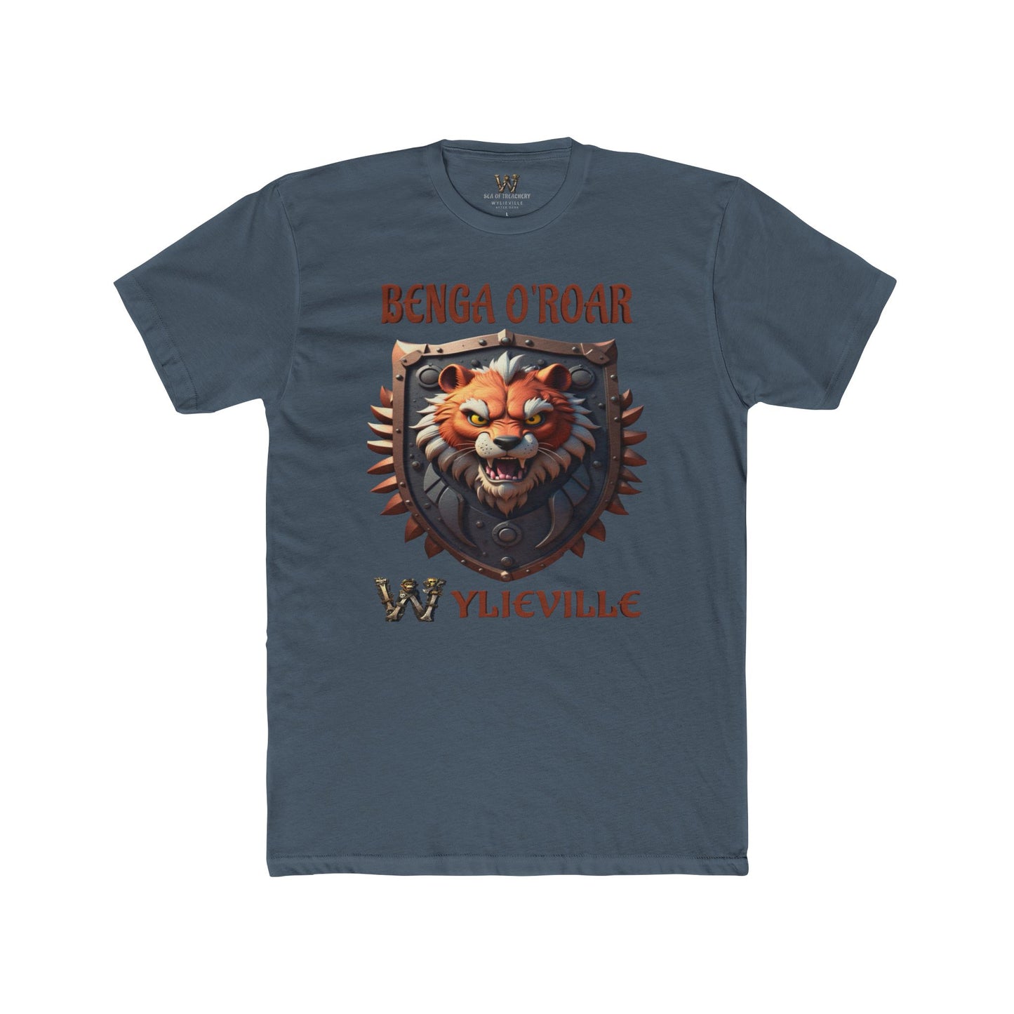 Wylieville After Dark: Benga O' Roar Cotton Crew Tee