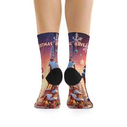 Wylieville: Have A Wylie Christmas Poly Socks