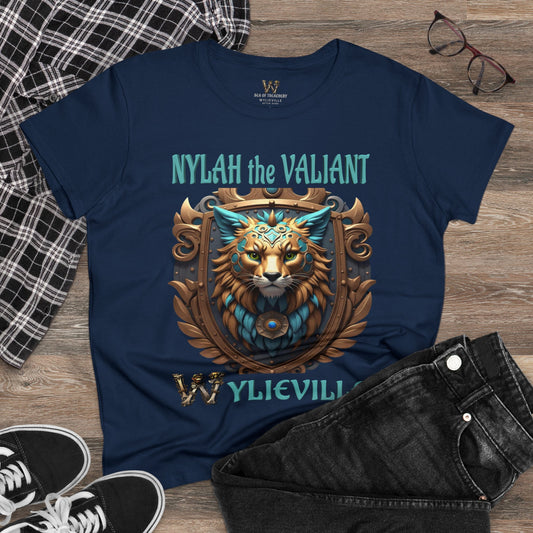 Wylieville After Dark: Nylah the Valiant Midweight Cotton Tee