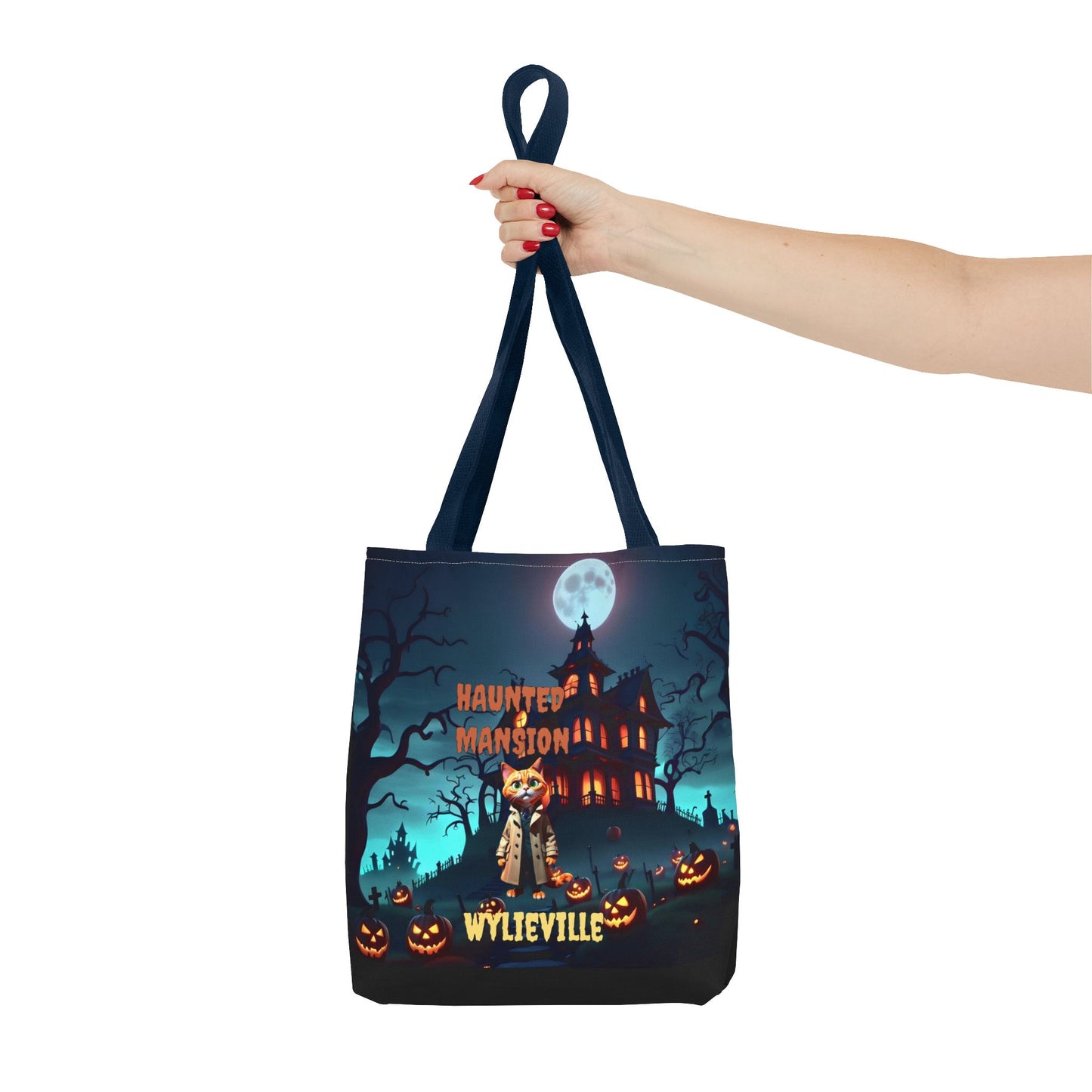 Wylieville: Haunted Mansion Tote Bag