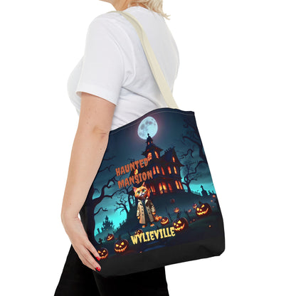 Wylieville: Haunted Mansion Tote Bag