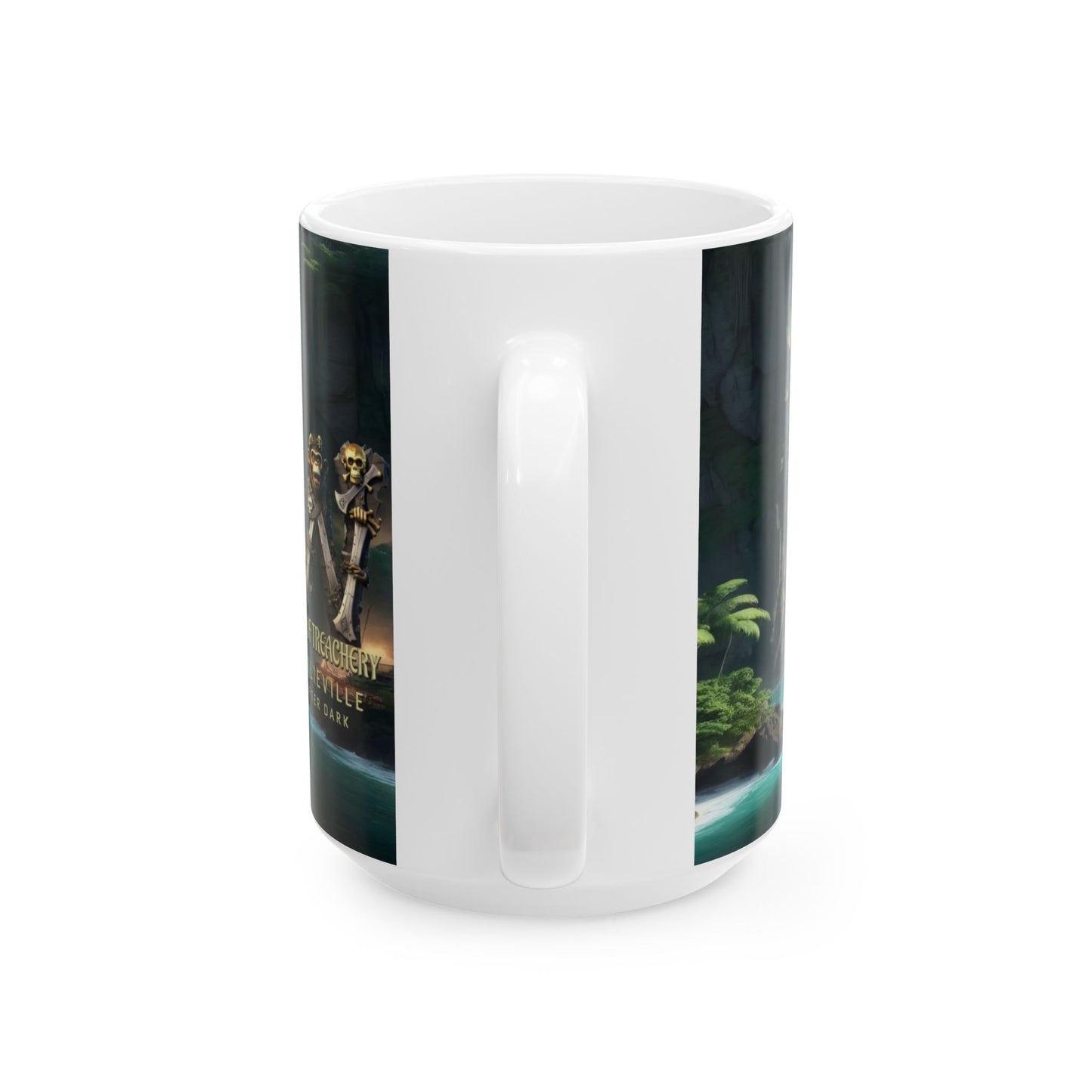 Wylieville After Dark: Séraphine des Vagues Ceramic Mug, (15oz)