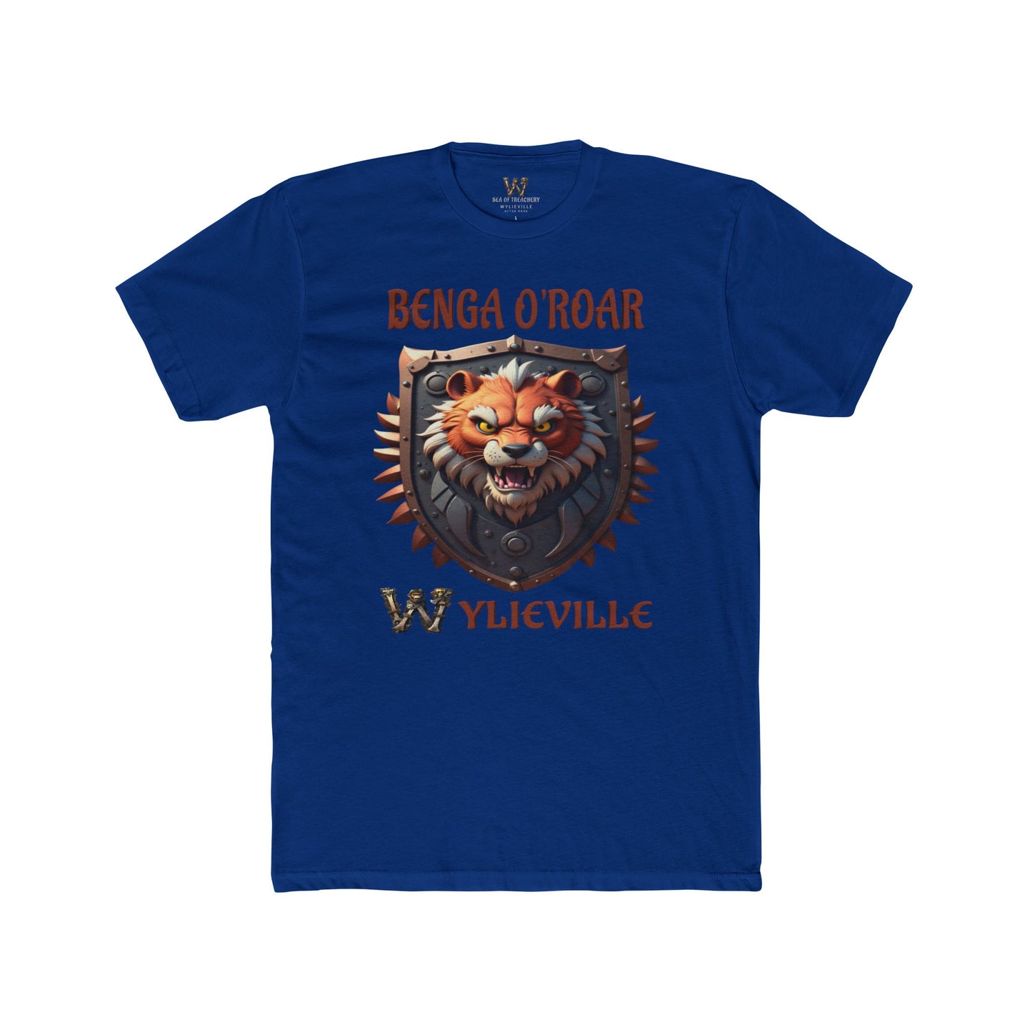 Wylieville After Dark: Benga O' Roar Cotton Crew Tee