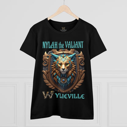 Wylieville After Dark: Nylah the Valiant Midweight Cotton Tee