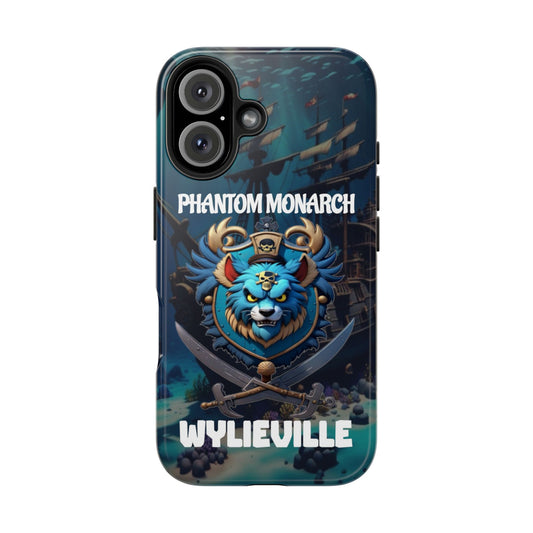 Wylieville After Dark: Phantom Monarch Tough iPhone 16 Case