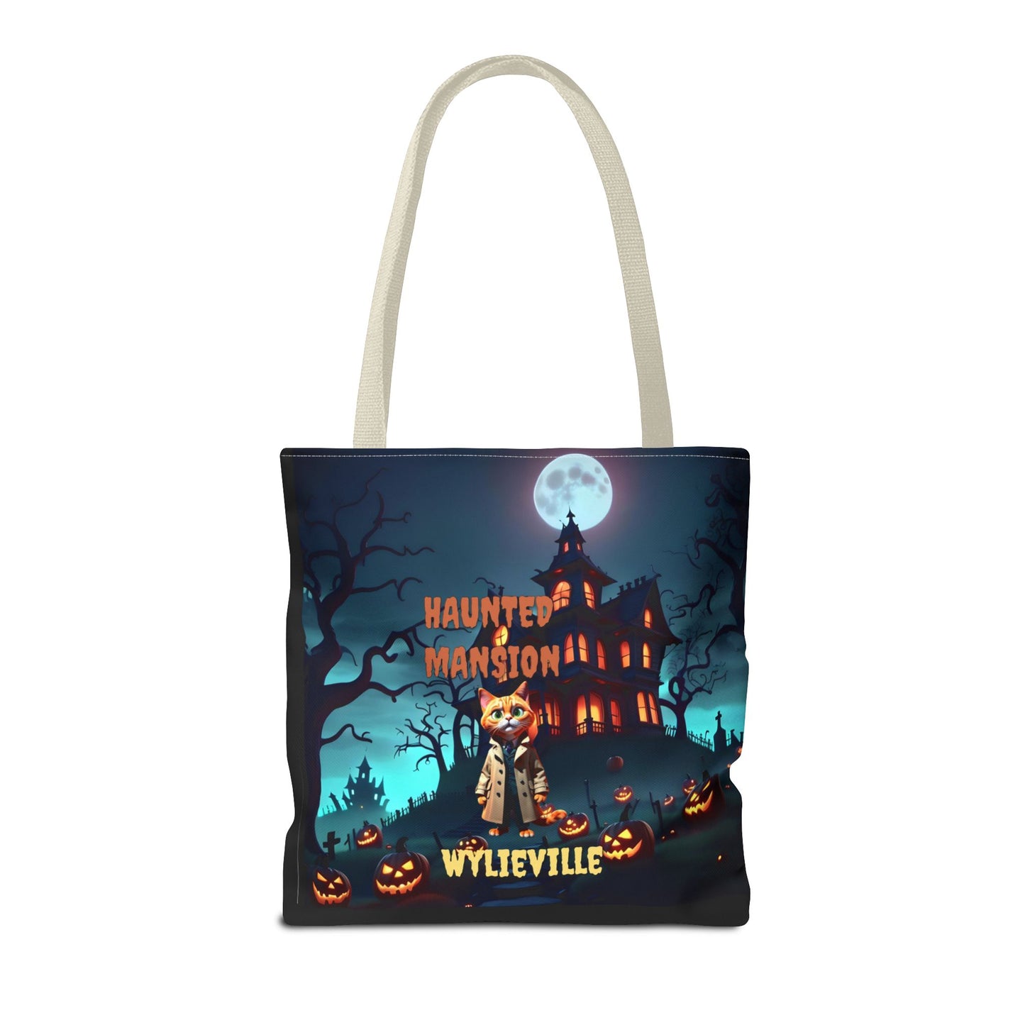 Wylieville: Haunted Mansion Tote Bag