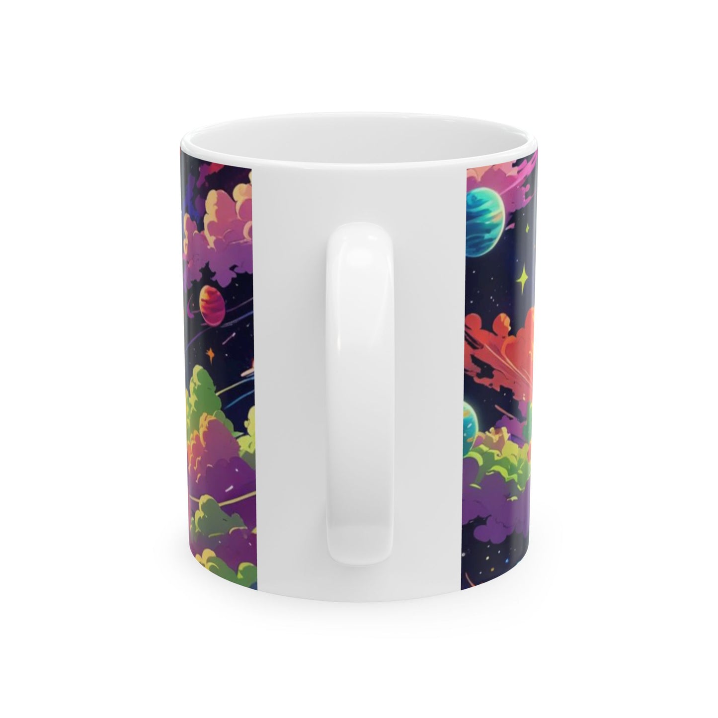 Wylie Tunes: Space 2 Ceramic Mug, (11oz)