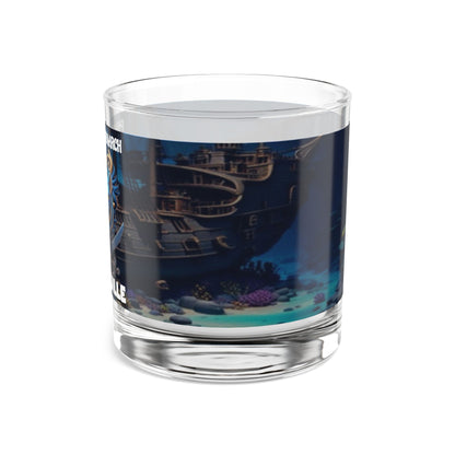 Wylieville After Dark: Phantom Monarch Rocks Glass, 10oz