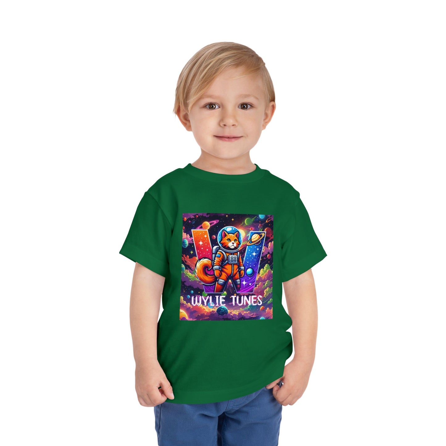 Wylie Tunes: Space 2 Toddler Short Sleeve Tee