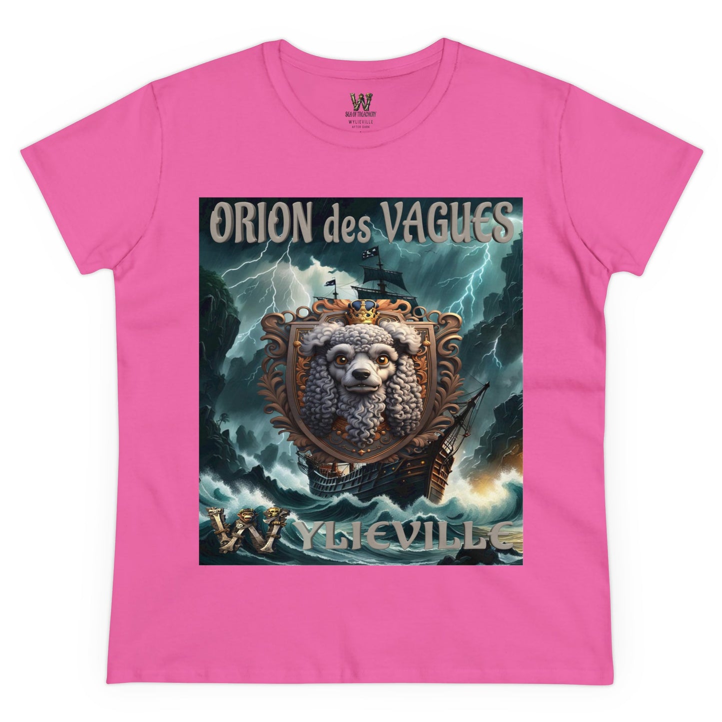 Wylieville After Dark: Orion des Vagues Cove Midweight Cotton Tee