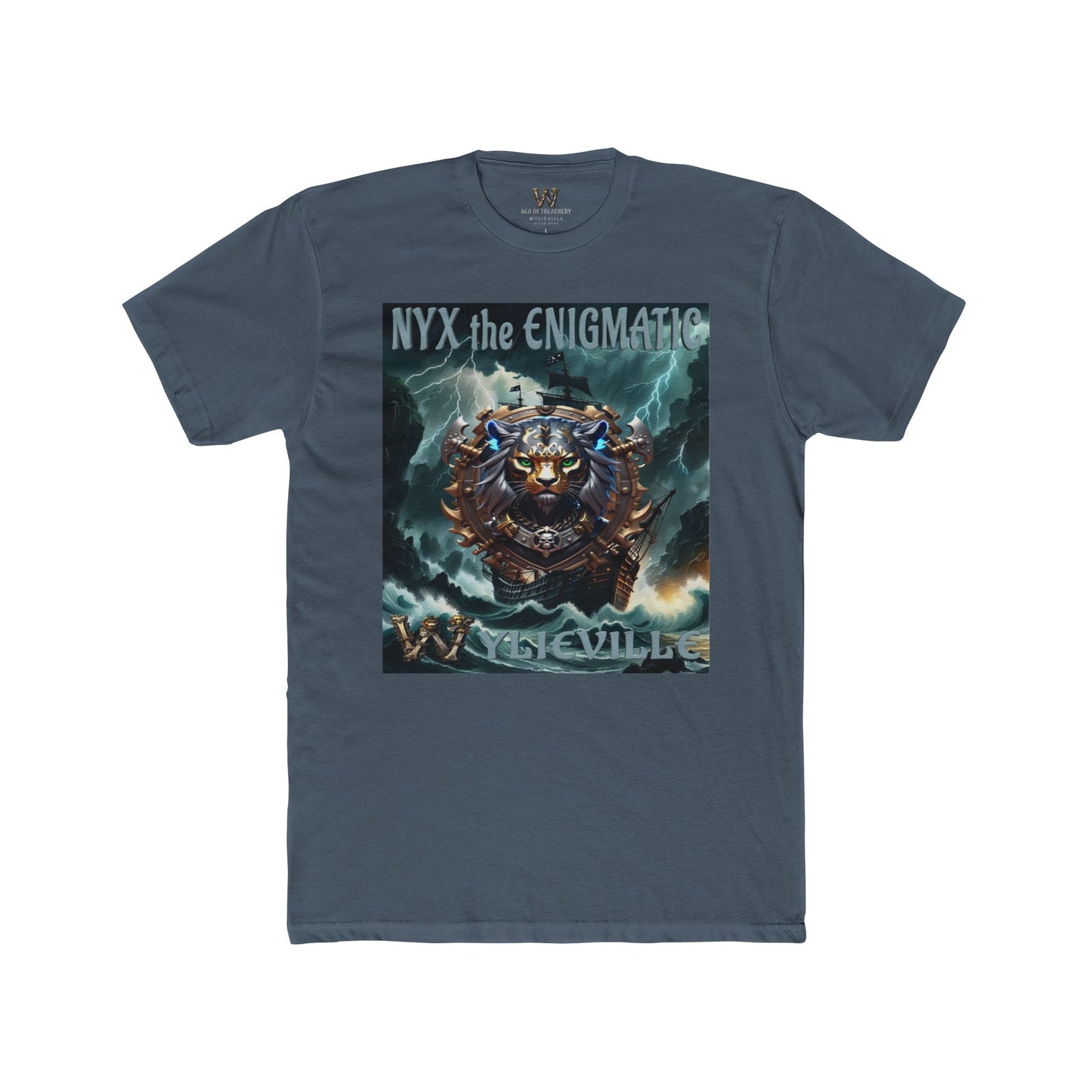 Wylieville After Dark: Nyx the Enigmatic Cove Cotton Crew Tee