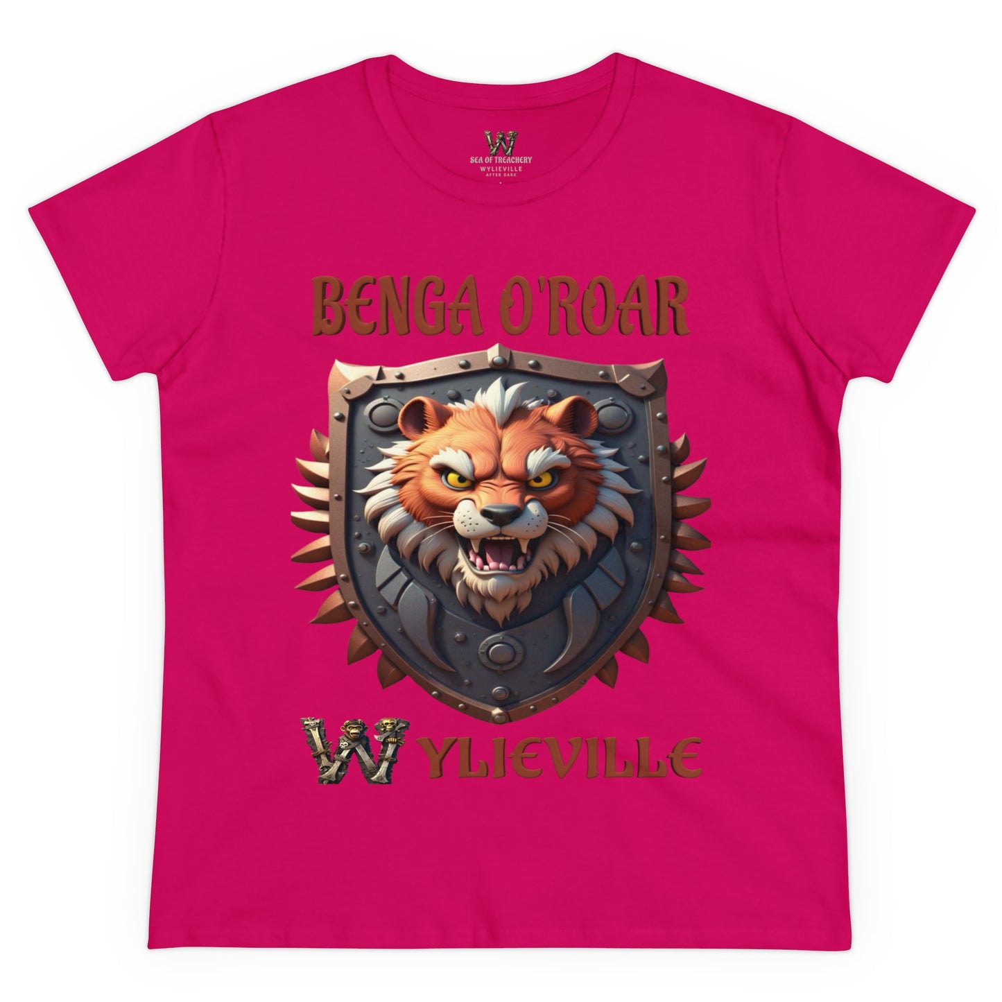 Wylieville After Dark: Benga O' Roar Midweight Cotton Tee