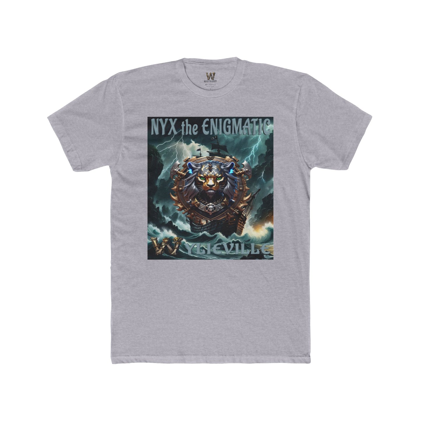 Wylieville After Dark: Nyx the Enigmatic Cove Cotton Crew Tee