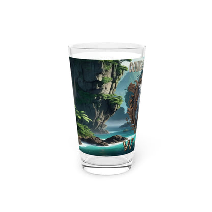 Wylieville After Dark: Counselor Arywallex Pint Glass, 16oz