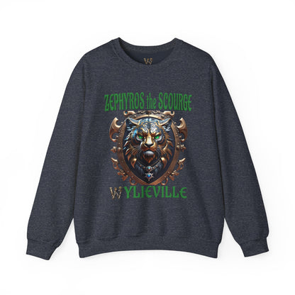 Wylieville After Dark: Sea of Treachery Zyphyros Heavy Blend Crewneck Sweatshirt