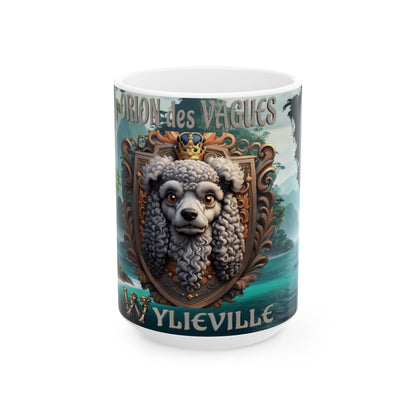 Wylieville After Dark: Orion des Vagues Ceramic Mug, (15oz)