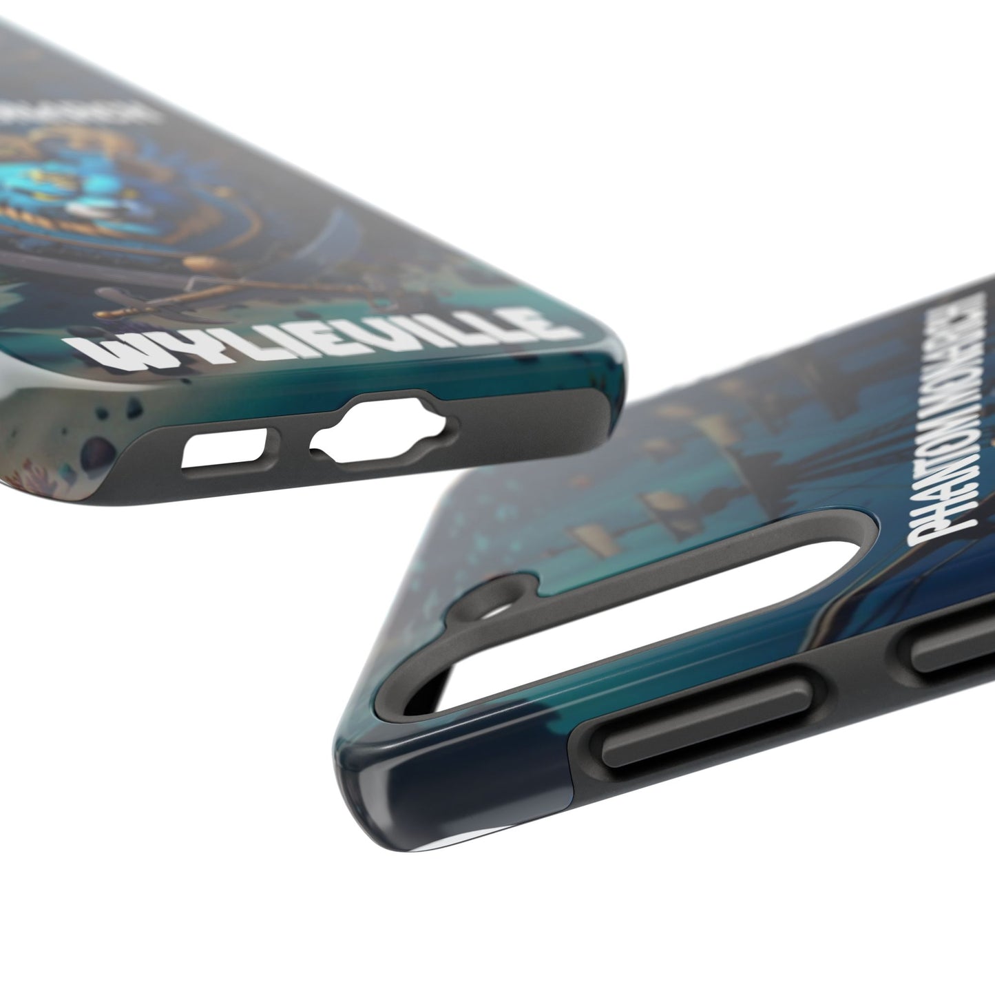 Wylieville After Dark: Phantom Monarch Tough Samsung Galaxy S23 Case