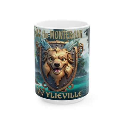 Wylieville After Dark: Jax the MonteBank Ceramic Mug, (15oz)