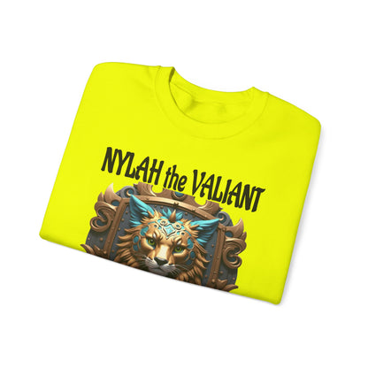 Wylieville After Dark: Nylah the Valiant  Heavy Blend Crewneck Sweatshirt