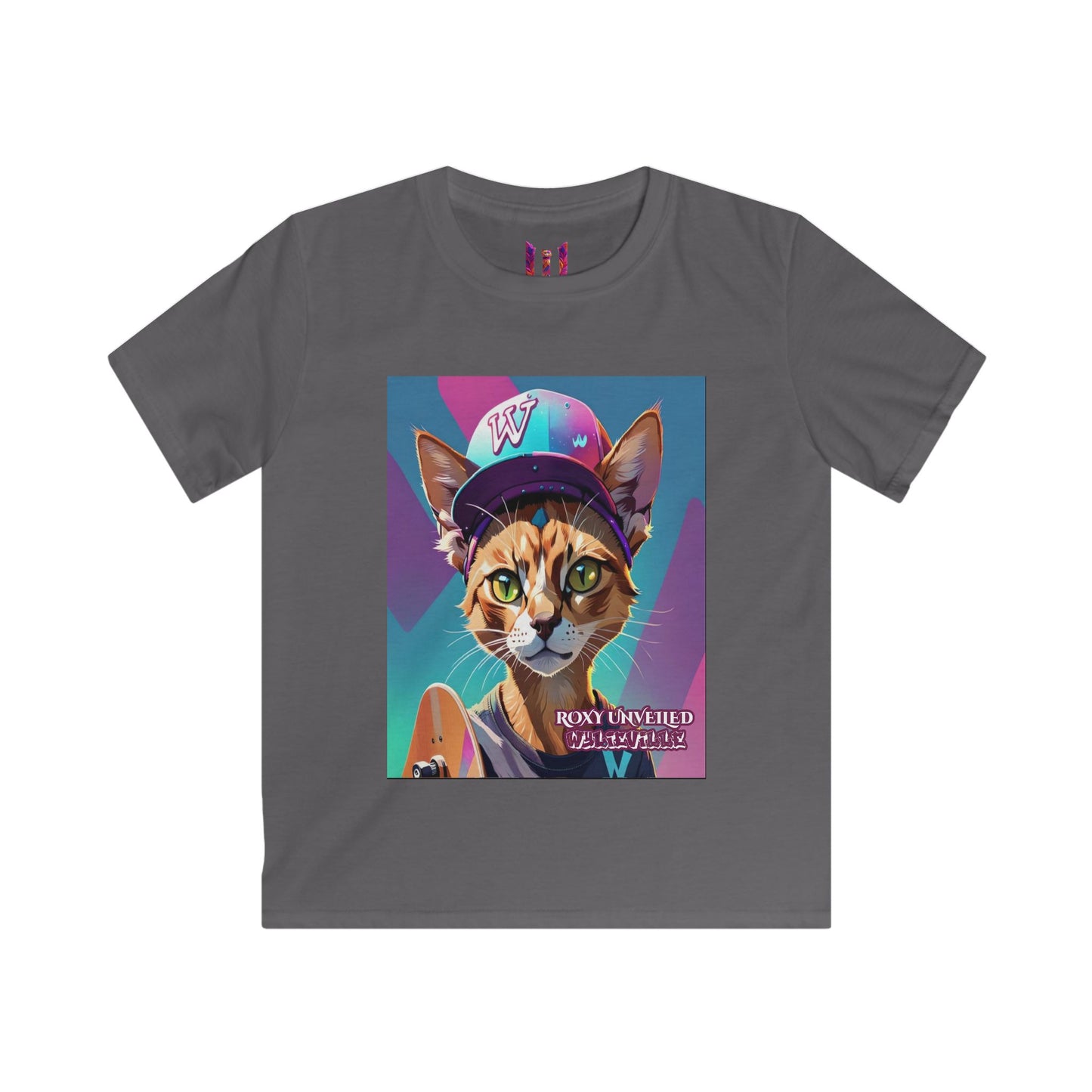 Wylieville: Roxy's Graffik Youth Softstyle Tee