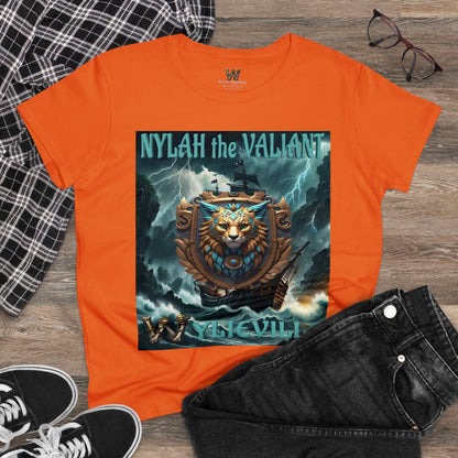 Wylieville After Dark: Nylah the Valiant Cove Midweight Cotton Tee