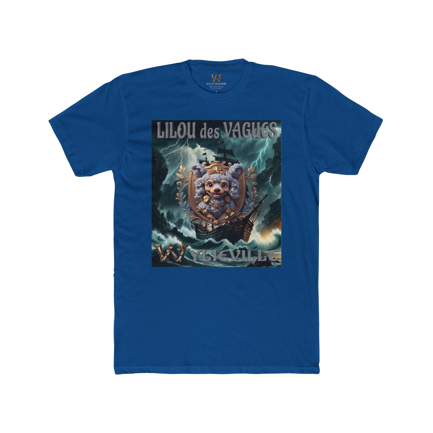 Wylieville After Dark: Lilou des Vagues Cove Cotton Crew Tee