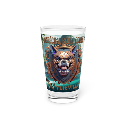 Wylieville After Dark: Maréchal Boull ODuke Pint Glass, 16oz