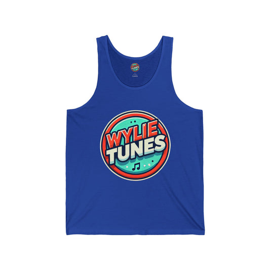 Wylie Tunes: Retro Unisex Jersey Tank