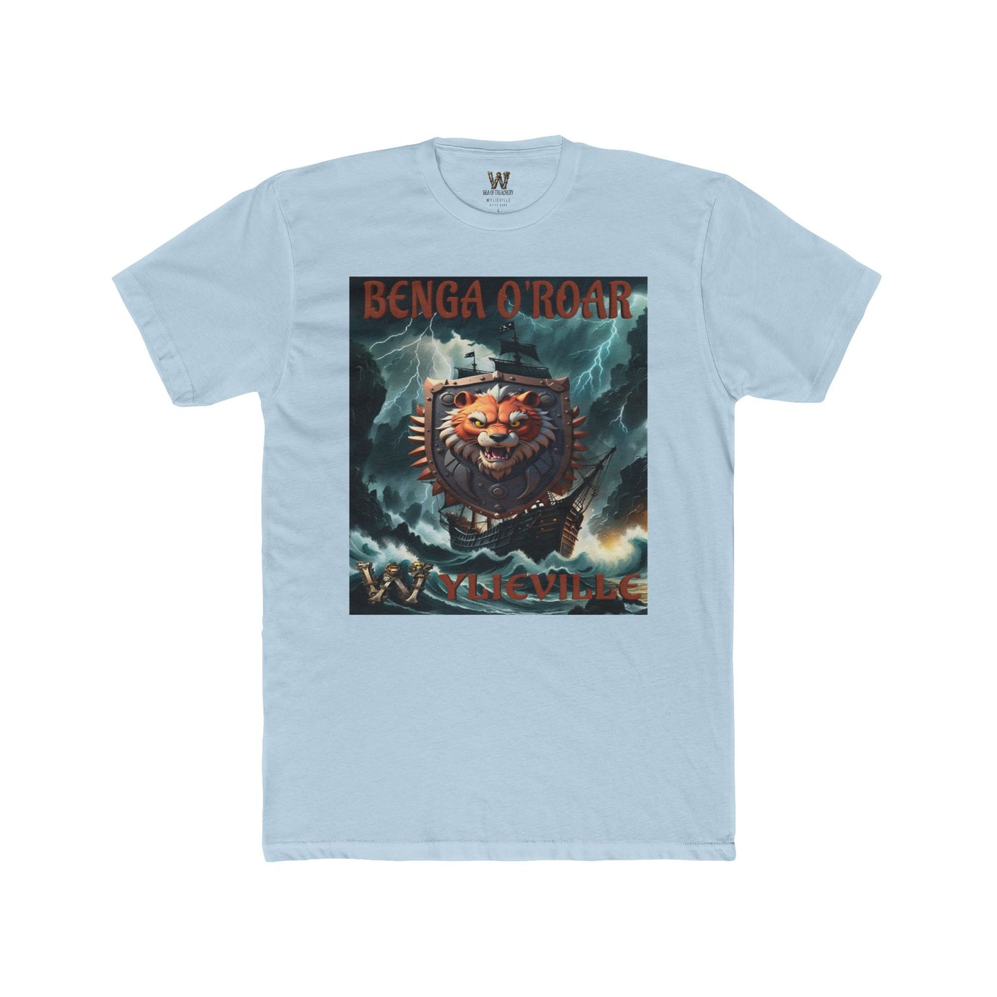 Wylieville After Dark: Benga O'Roar Cove Cotton Crew Tee