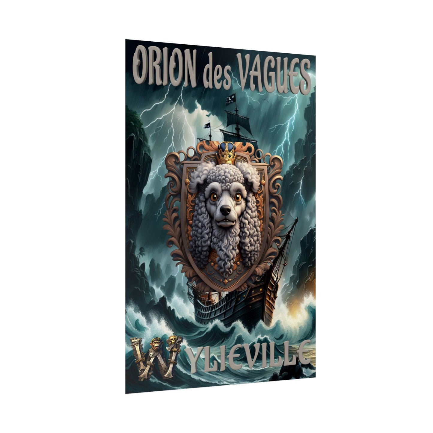 Wylieville After Dark: Sea of Treachery Orion’s Rolled Poster