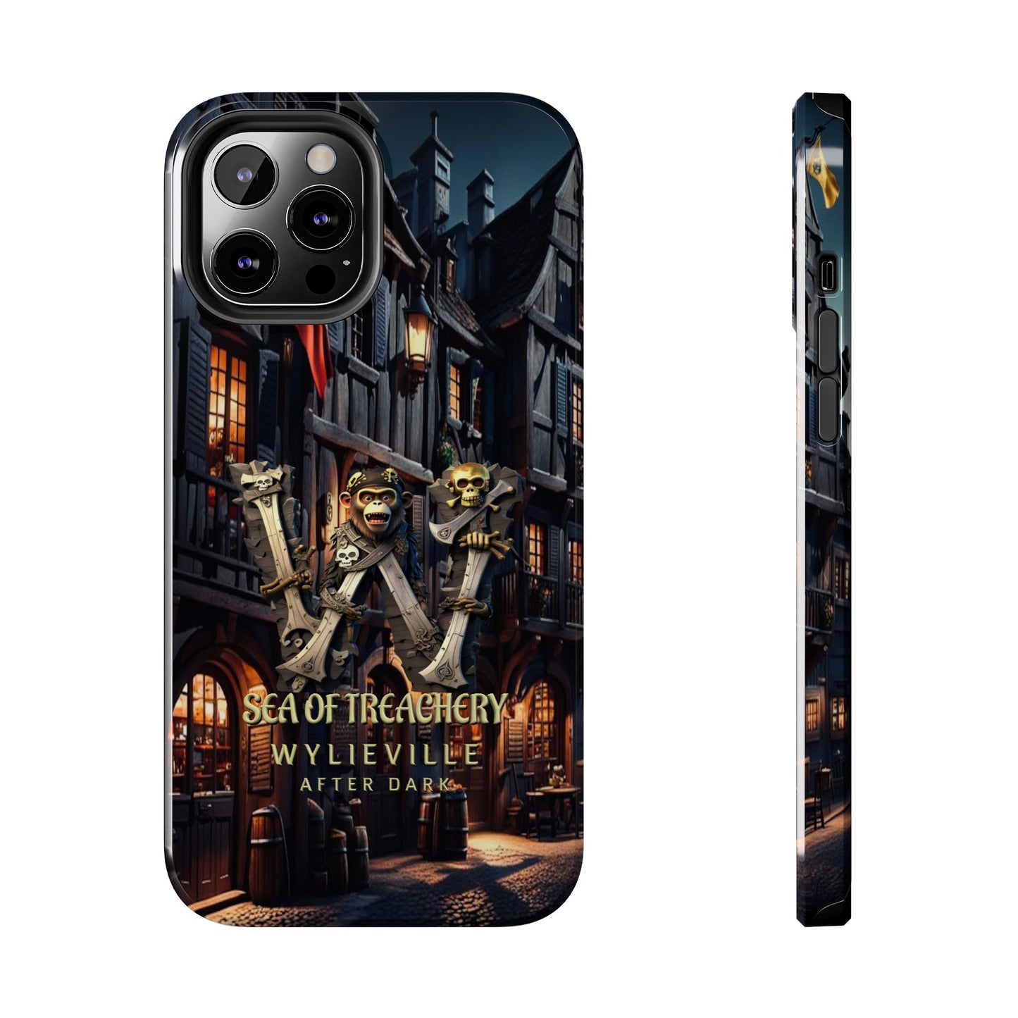 Wylieville After Dark: Sea of Treachery Tough iPhone 12 Pro Max Case