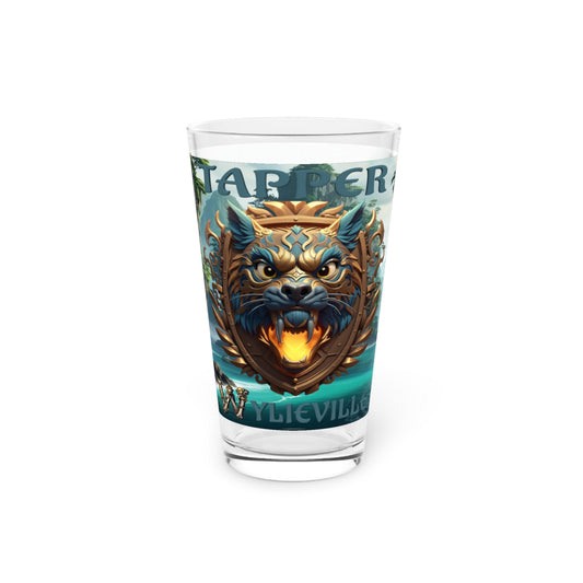 Wylieville After Dark: TAPPER Pint Glass, 16oz