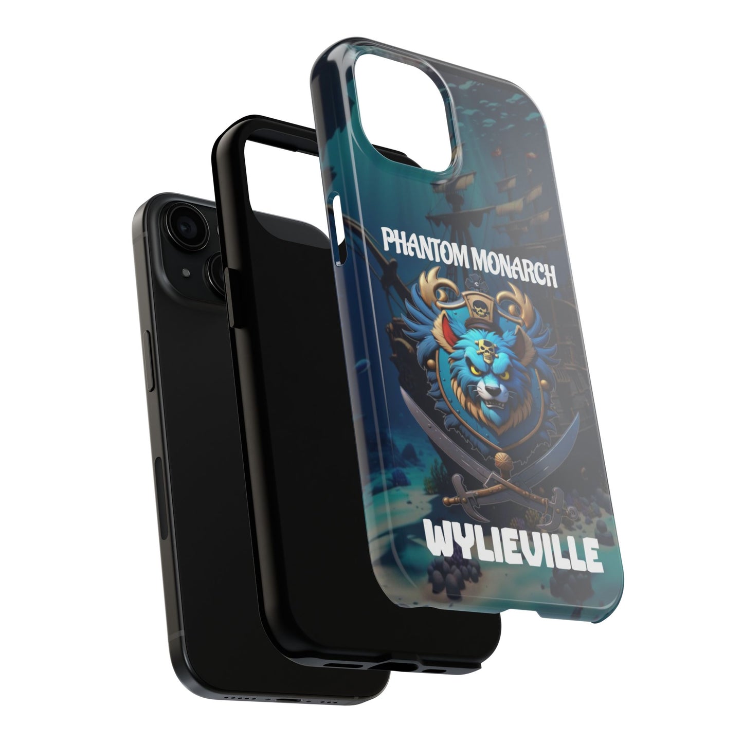 Wylieville After Dark: Phantom Monarch Tough iPhone 15 Case