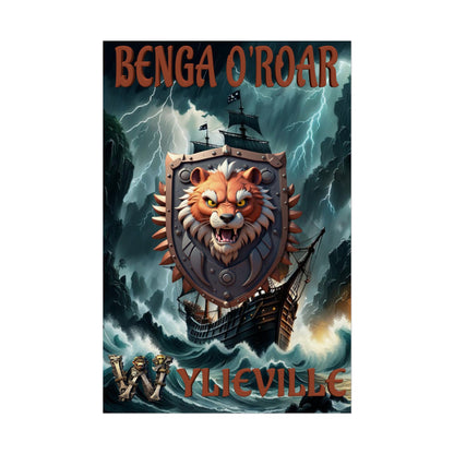 Wylieville After Dark: Sea of Treachery Benga’s Rolled Poster