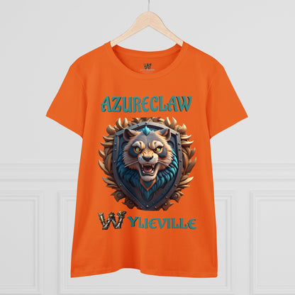 Wylieville After Dark: AzureClaw Midweight Cotton Tee