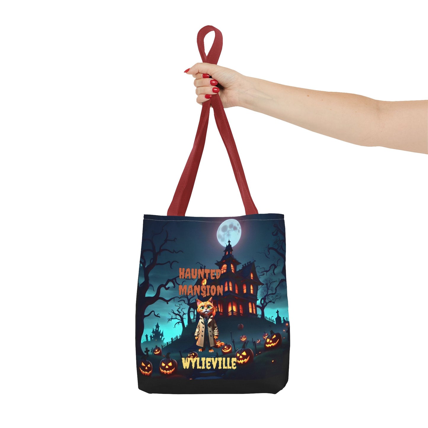 Wylieville: Haunted Mansion Tote Bag