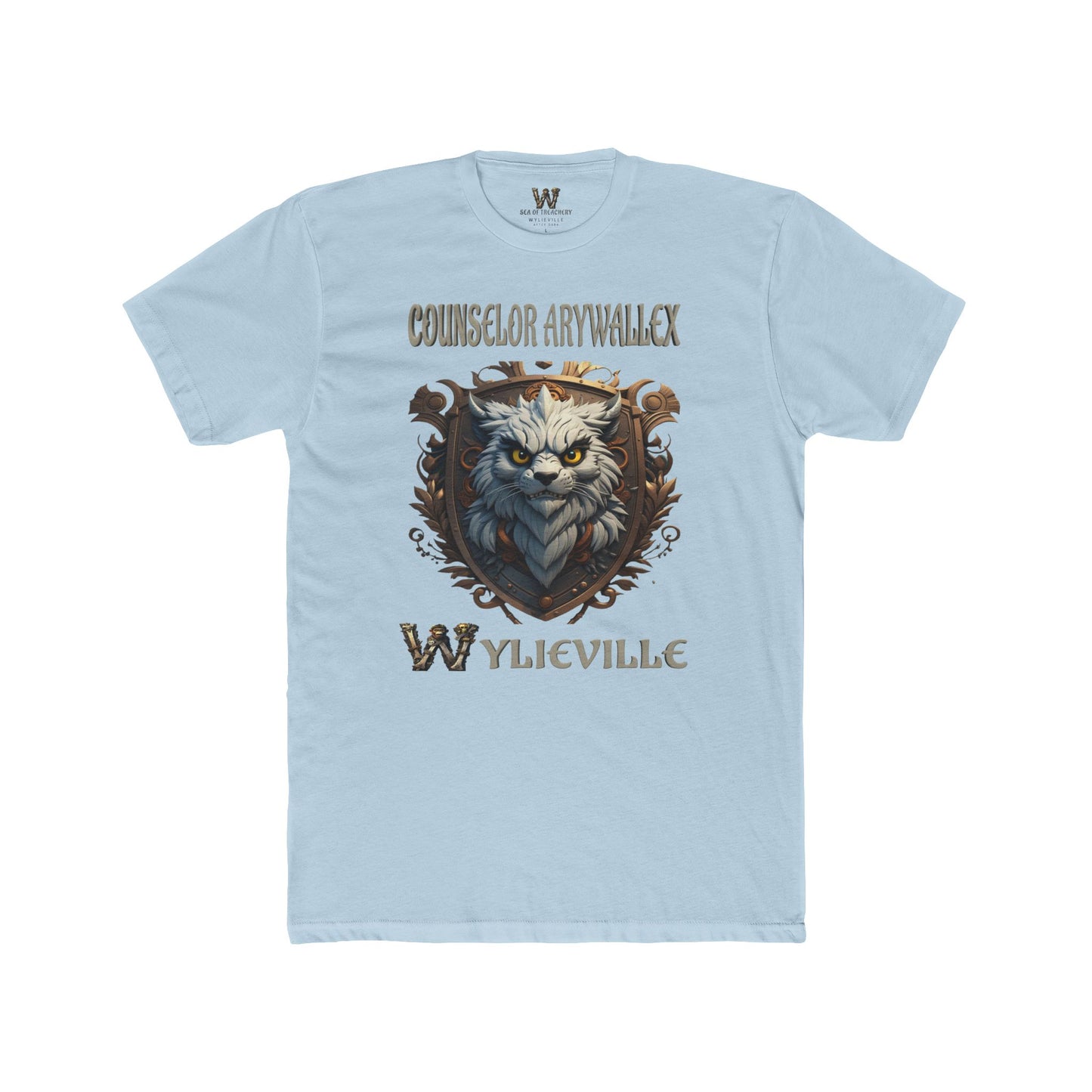 Wylieville After Dark: Counselor Arywallex Unisex Cotton Crew Tee