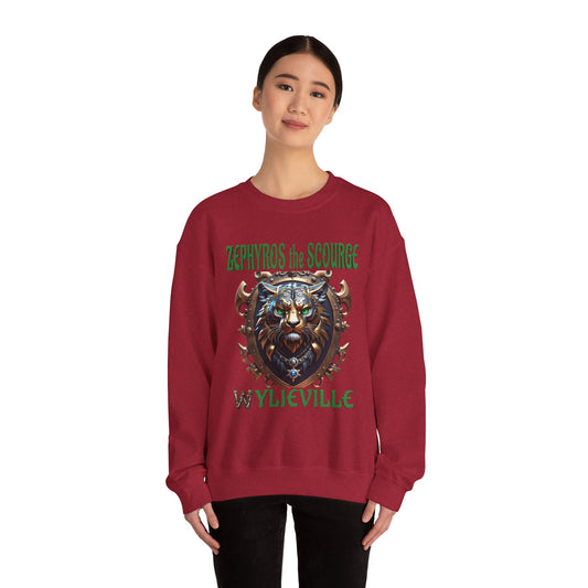 Wylieville After Dark: Sea of Treachery Zyphyros Heavy Blend Crewneck Sweatshirt