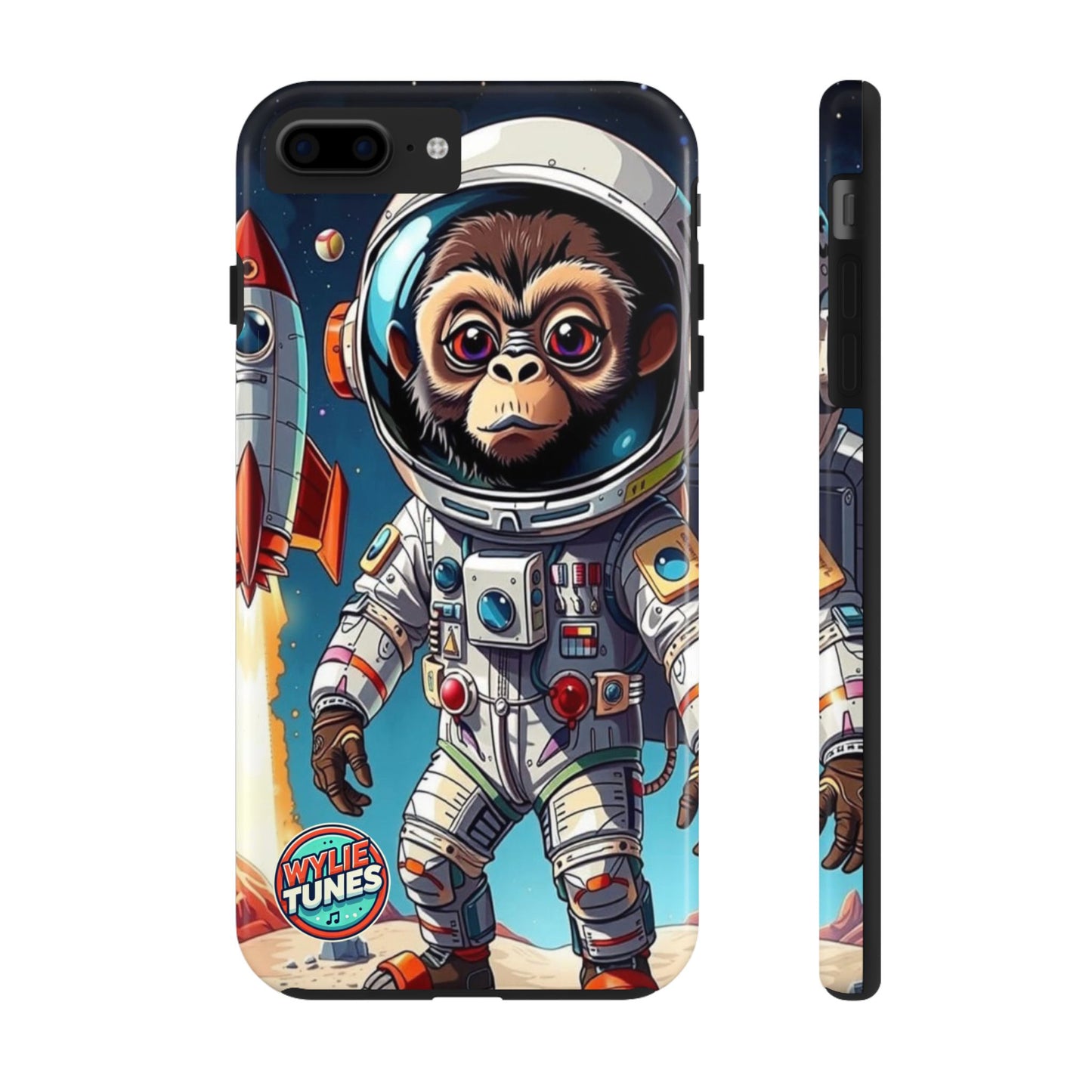 Wylie Tunes: Rocket Illustration Tough iPhone 7 Plus, iPhone 8 Plus Case