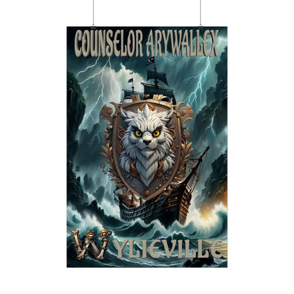 Wylieville After Dark: Sea of Treachery AryWallex’s Rolled Poster