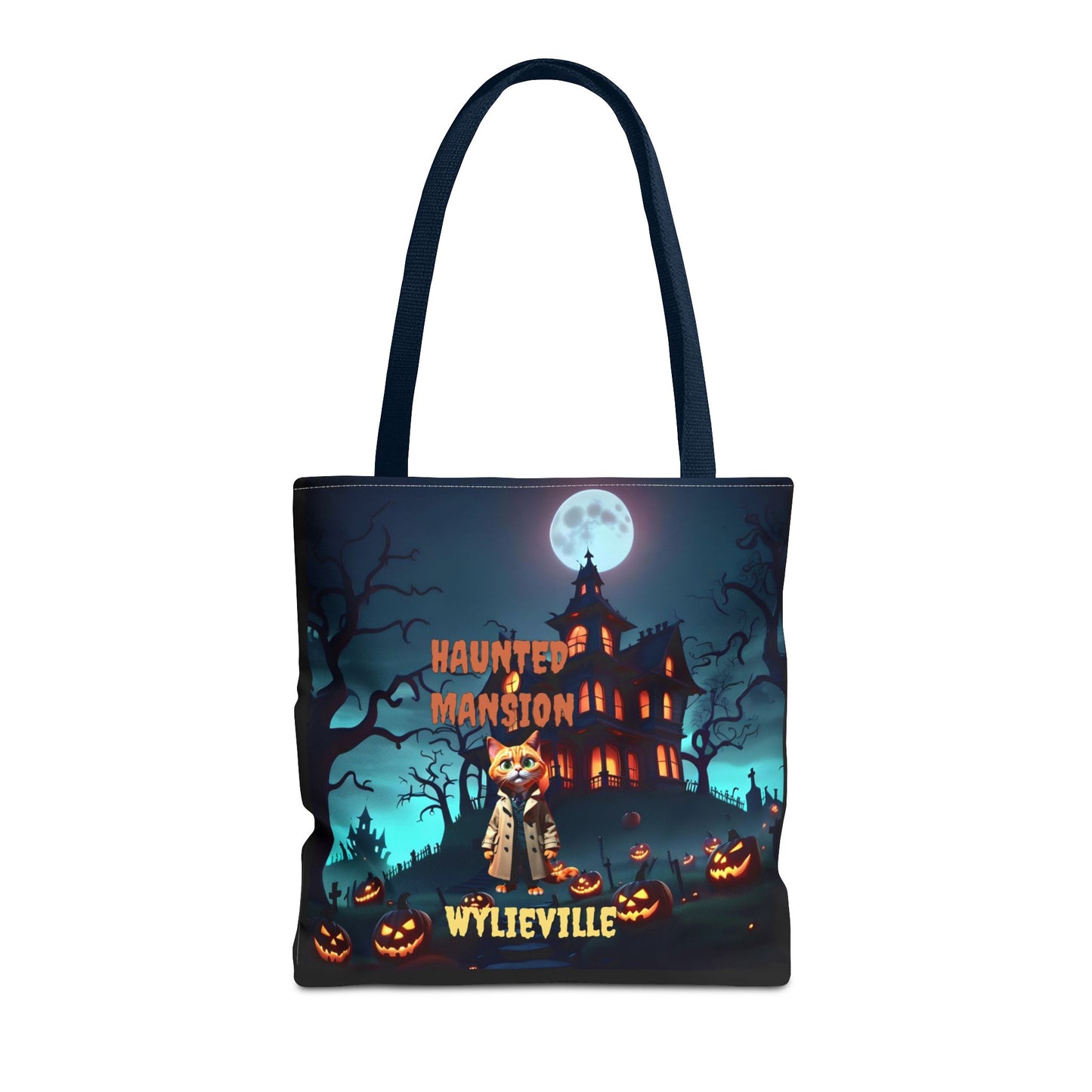 Wylieville: Haunted Mansion Tote Bag