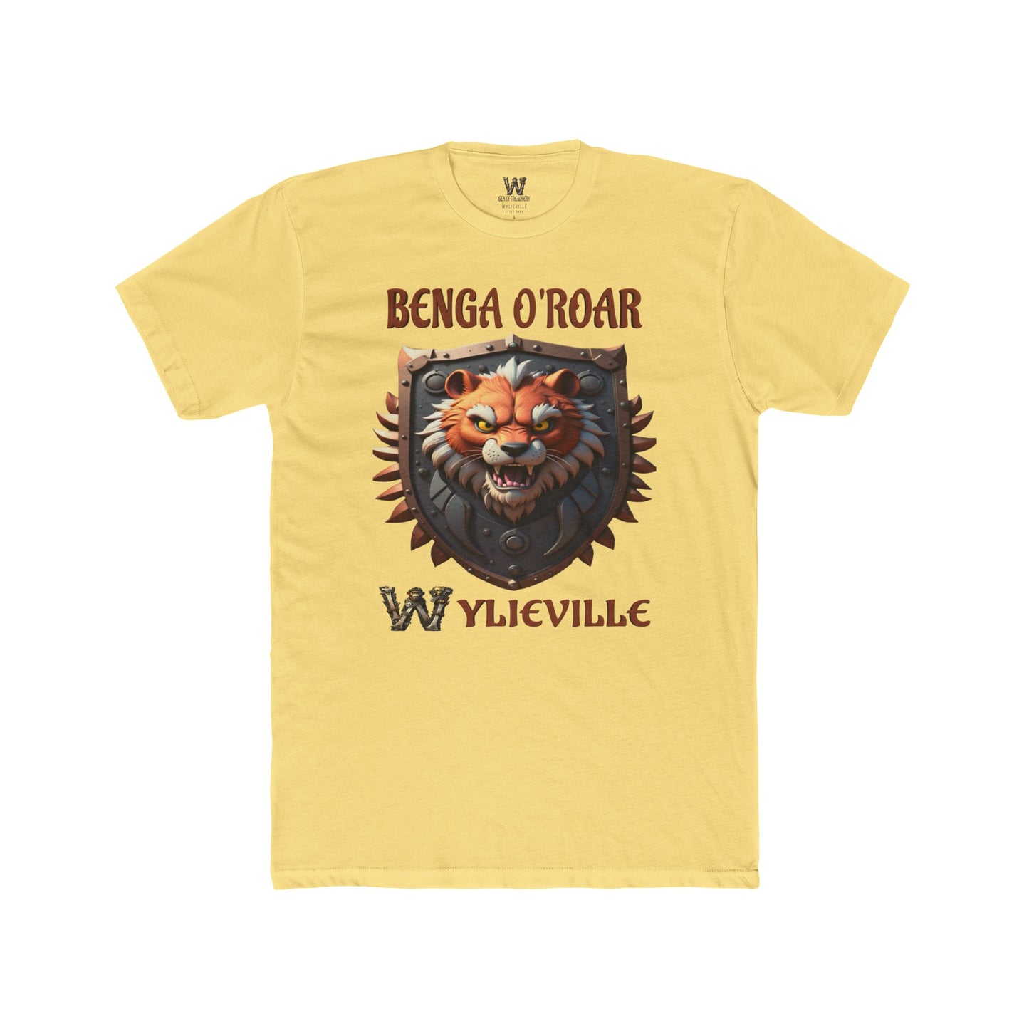 Wylieville After Dark: Benga O'Roar Cotton Crew Tee