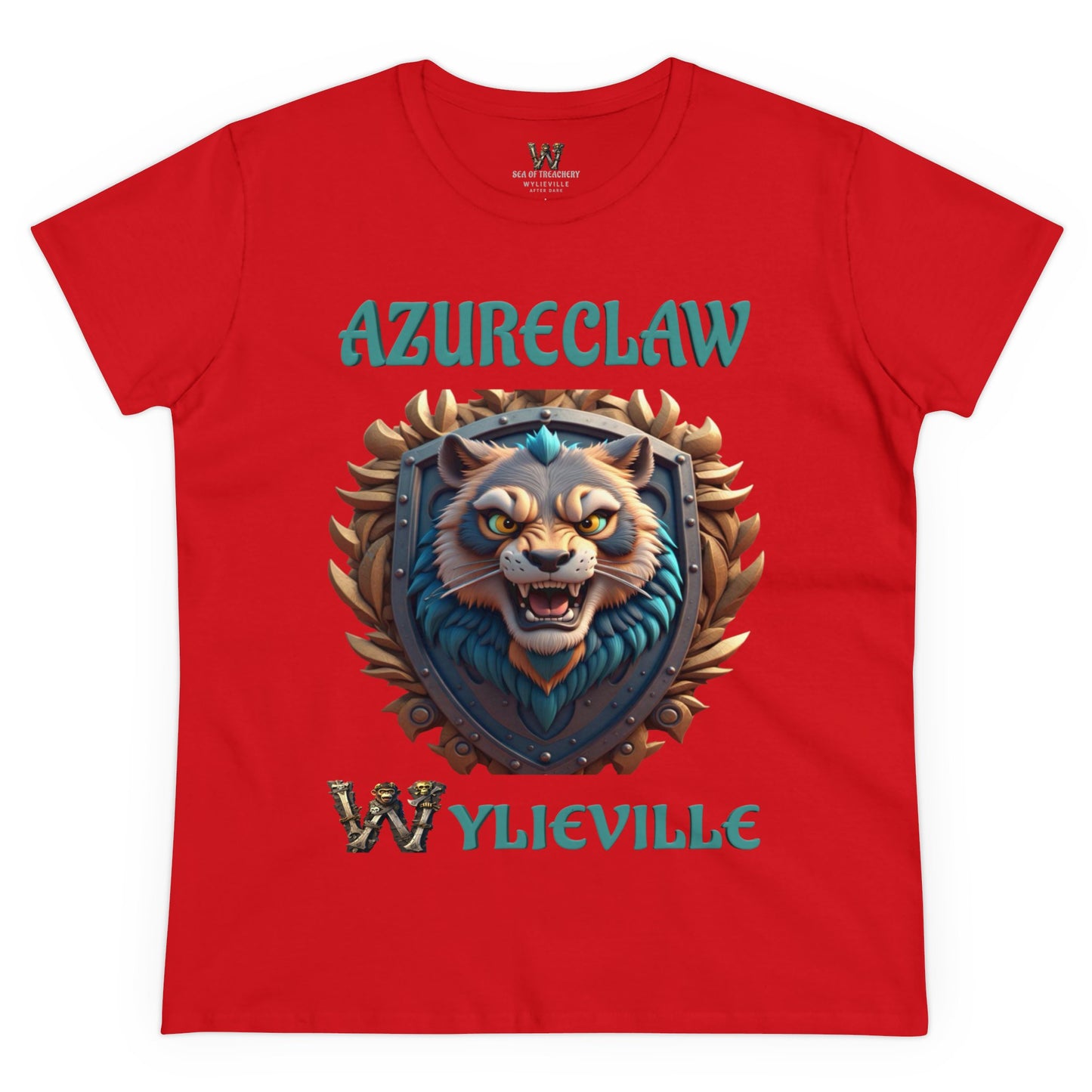 Wylieville After Dark: AzureClaw Midweight Cotton Tee