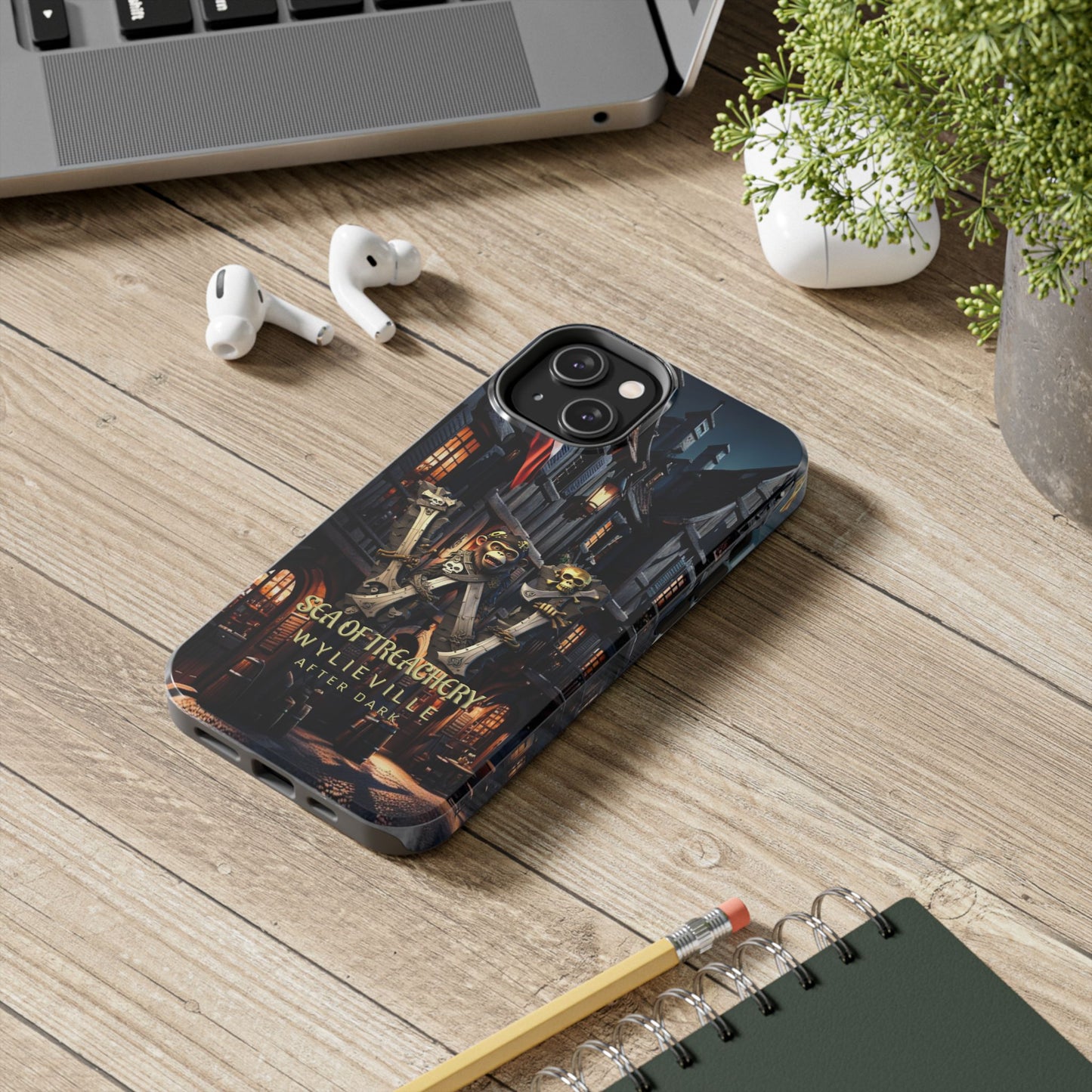 Wylieville After Dark: Sea of Treachery Tough iPhone 14 Case