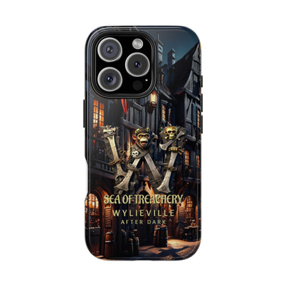 Wylieville After Dark: Sea of Treachery Tough iPhone 16 Pro Case