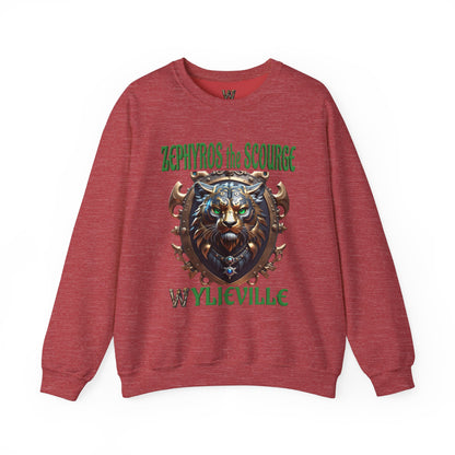 Wylieville After Dark: Sea of Treachery Zyphyros Heavy Blend Crewneck Sweatshirt