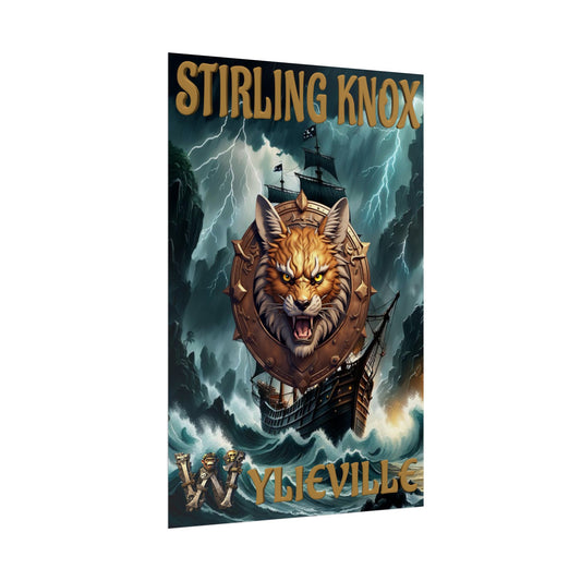 Wylieville After Dark: Sea of Treachery Stirling’s Rolled Poster